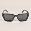 Squre Glasses Black