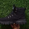 Imported premium boot black